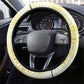 Montu Egyptian Steering Wheel Cover War God Mighty Bull Symbol Ancient Power Hieroglyphic