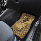 Montu Car Mats Falcon Head War God Ancient Egyptian Map Feathers and Sun Disk