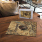 Montu Puzzle Falcon Head War God Ancient Egyptian Map Feathers and Sun Disk