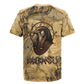 Montu Rugby Jersey Falcon Head War God Ancient Egyptian Map Feathers and Sun Disk