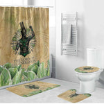 Min Bathroom Set Egyptian God of Fertility Lord of Generation Lettuce Ancient