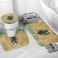 Min Bathroom Set Egyptian God of Fertility Lord of Generation Lettuce Ancient