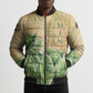 Min Bomber Puffer Jacket Egyptian God of Fertility Lord of Generation Lettuce Ancient