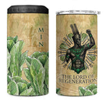 Min 4 in 1 Can Cooler Tumbler Egyptian God of Fertility Lord of Generation Lettuce Ancient