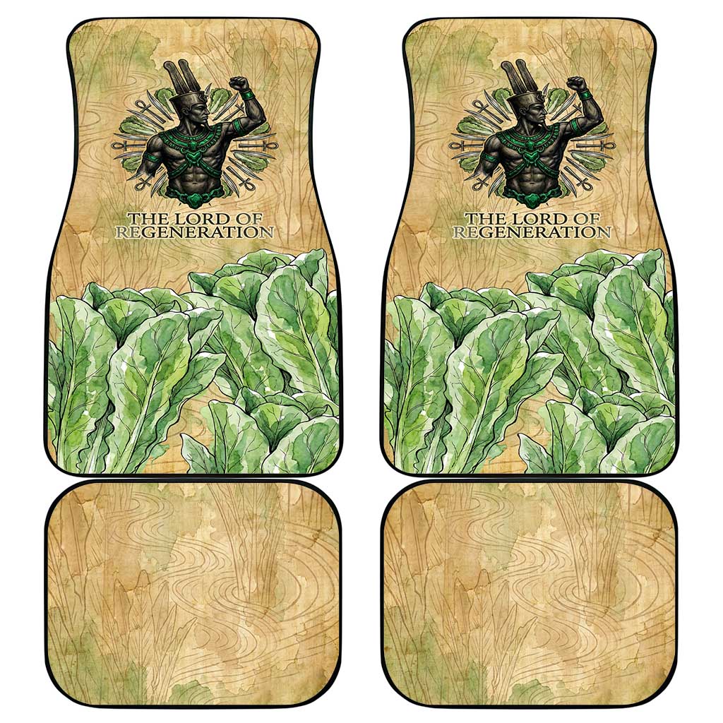 Min Car Mats Egyptian God of Fertility Lord of Generation Lettuce Ancient