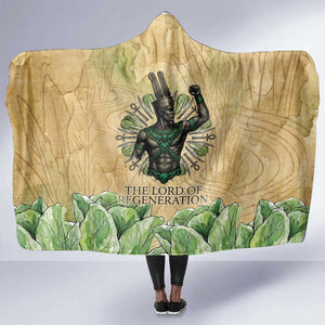 Min Hooded Blanket Egyptian God of Fertility Lord of Generation Lettuce Ancient