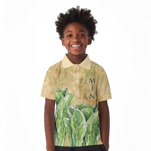Min Kid Polo Shirt Egyptian God of Fertility Lord of Generation Lettuce Ancient
