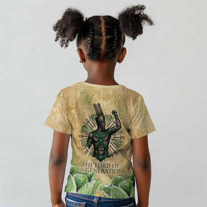 Min Kid T shirt Egyptian God of Fertility Lord of Generation Lettuce Ancient
