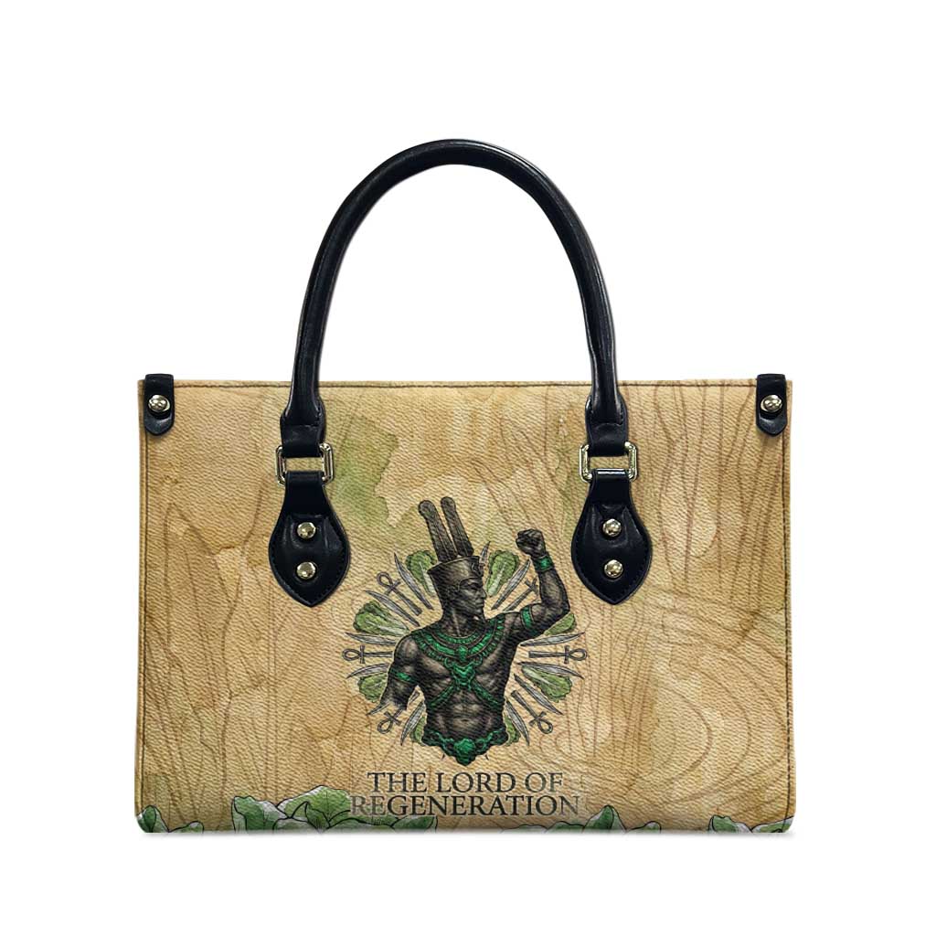 Min Leather Bag Egyptian God of Fertility Lord of Generation Lettuce Ancient