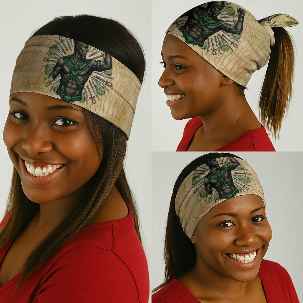 Min Neck Gaiter Egyptian God of Fertility Lord of Generation Lettuce Ancient
