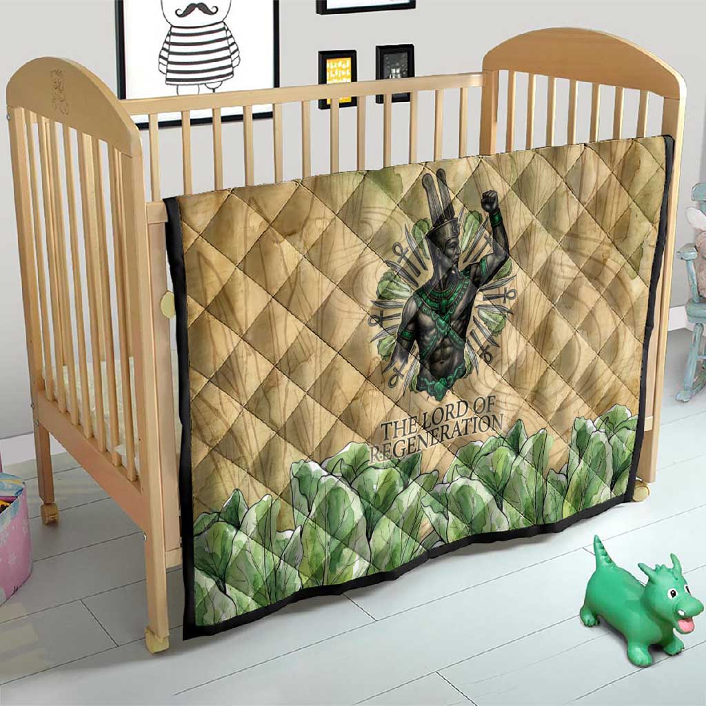 Min Quilt Egyptian God of Fertility Lord of Generation Lettuce Ancient