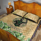 Min Quilt Bed Set Egyptian God of Fertility Lord of Generation Lettuce Ancient