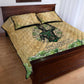 Min Quilt Bed Set Egyptian God of Fertility Lord of Generation Lettuce Ancient