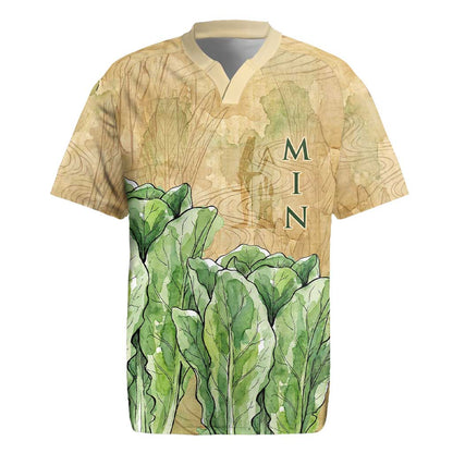 Min Rugby Jersey Egyptian God of Fertility Lord of Generation Lettuce Ancient