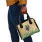 Min Shoulder Handbag Egyptian God of Fertility Lord of Generation Lettuce Ancient