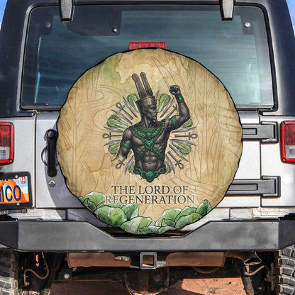 Min Spare Tire Cover Egyptian God of Fertility Lord of Generation Lettuce Ancient