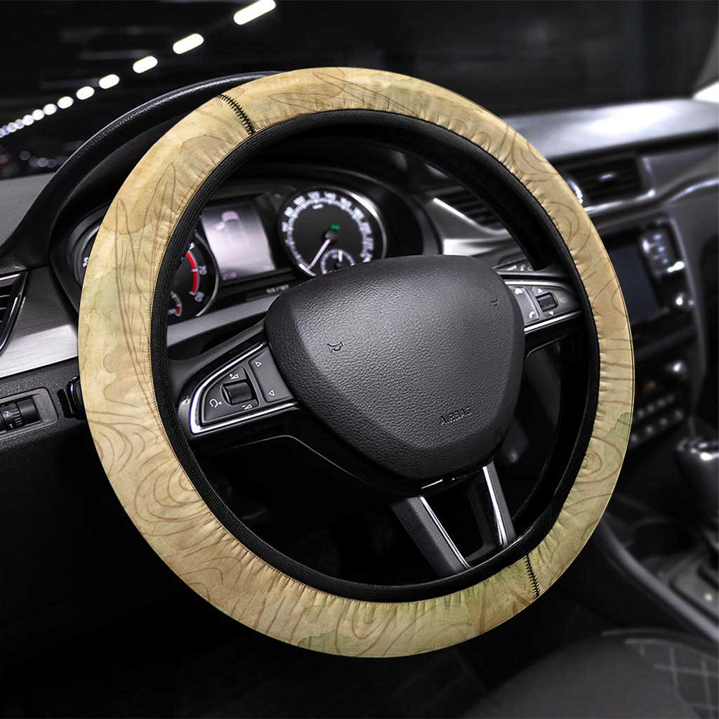Min Steering Wheel Cover Egyptian God of Fertility Lord of Generation Lettuce Ancient