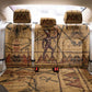 Min Ancient Egyptian Back Car Seat Cover Fertility Symbol Sandstone Ankh Pyramid Pattern