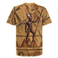 Min Ancient Egyptian Rugby Jersey Fertility Symbol Sandstone Ankh Pyramid Pattern