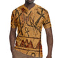 Min Ancient Egyptian Rugby Jersey Fertility Symbol Sandstone Ankh Pyramid Pattern