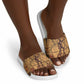 Min Ancient Egyptian Slide Sandals Fertility Symbol Sandstone Ankh Pyramid Pattern