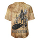 Nefertem Ancient Egyptian Baseball Jersey Lion Head Lotus Flowers Incense Smoke Ancient