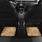 Nefertem Ancient Egyptian Car Mats Lion Head Lotus Flowers Incense Smoke Ancient