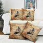 Nefertem Ancient Egyptian Pillow Cover Lion Head Lotus Flowers Incense Smoke Ancient