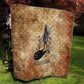Nefertem Ancient Egyptian Quilt Lion Head Lotus Flowers Incense Smoke Ancient