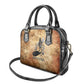 Nefertem Ancient Egyptian Shoulder Handbag Lion Head Lotus Flowers Incense Smoke Ancient