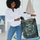 Nefertem Laundry Basket Primordial Bloom Lotus Mystical Lion Cosmic Egyptian