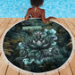Nefertem Beach Blanket Primordial Bloom Lotus Mystical Lion Cosmic Egyptian