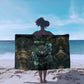 Nefertem Sarong Primordial Bloom Lotus Mystical Lion Cosmic Egyptian
