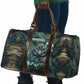 Nefertem Travel Bag Primordial Bloom Lotus Mystical Lion Cosmic Egyptian