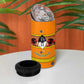 Swaziland Eswatini 4 in 1 Can Cooler Tumbler Lion Shield and Leopard Print Tribal Design