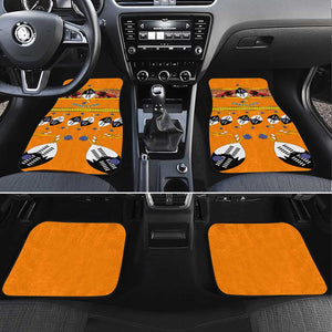 Swaziland Eswatini Car Mats Lion Shield and Leopard Print Tribal Design