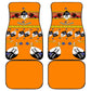 Swaziland Eswatini Car Mats Lion Shield and Leopard Print Tribal Design