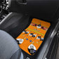 Swaziland Eswatini Car Mats Lion Shield and Leopard Print Tribal Design