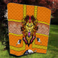Swaziland Eswatini Quilt Lion Shield and Leopard Print Tribal Design