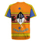 Swaziland Eswatini Rugby Jersey Lion Shield and Leopard Print Tribal Design