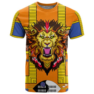 Swaziland Eswatini T shirt Lion Shield and Leopard Print Tribal Design