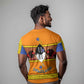 Swaziland Eswatini T shirt Lion Shield and Leopard Print Tribal Design