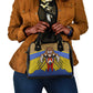 Swaziland Eswatini Shoulder Handbag Coat of Arms Lion Elephant Shield Leopard Print Design