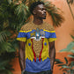 Swaziland Eswatini T shirt Coat of Arms Lion Elephant Shield Leopard Print Design