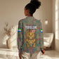 Sierra Leone Women Casual Shirt - Cute Lion Playing Djembe Drum and Tribal Pattern Design