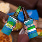 Sierra Leone Crest 4 in 1 Can Cooler Tumbler with National Coat of Arms and Flag Colors