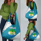 Sierra Leone Crest Grocery Bag with National Coat of Arms and Flag Colors