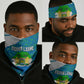 Sierra Leone Crest Neck Gaiter with National Coat of Arms and Flag Colors - African Pride