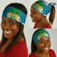 Sierra Leone Crest Neck Gaiter with National Coat of Arms and Flag Colors - African Pride