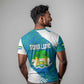 Sierra Leone Crest T shirt with National Coat of Arms and Flag Colors
